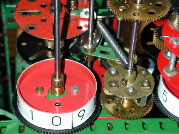 Digit wheel assembly